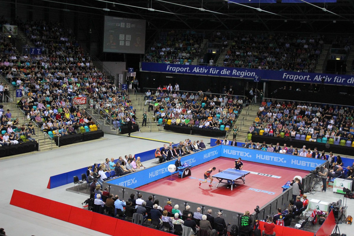Finale um die Deutsche Mannschaftsmeisterschaft in Frankfurt Hessischer Tischtennis-Verband