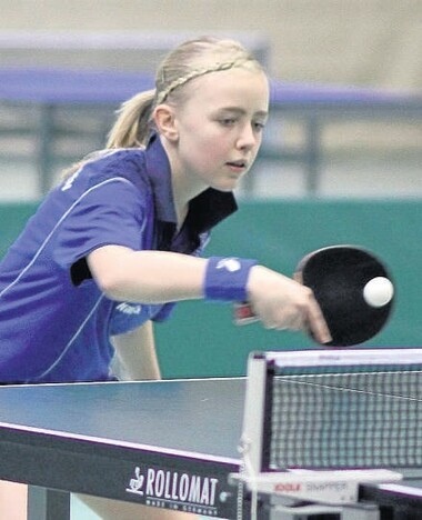 Gewann bei der weiblichen Jugend: Hannah Rock aus Herbsen. Foto: zhw