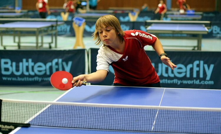 Frederic Schnell vom TTC Heusenstamm